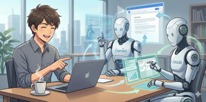 GeminiとClaudeを使い分け一人でも効率的な事業運営できる